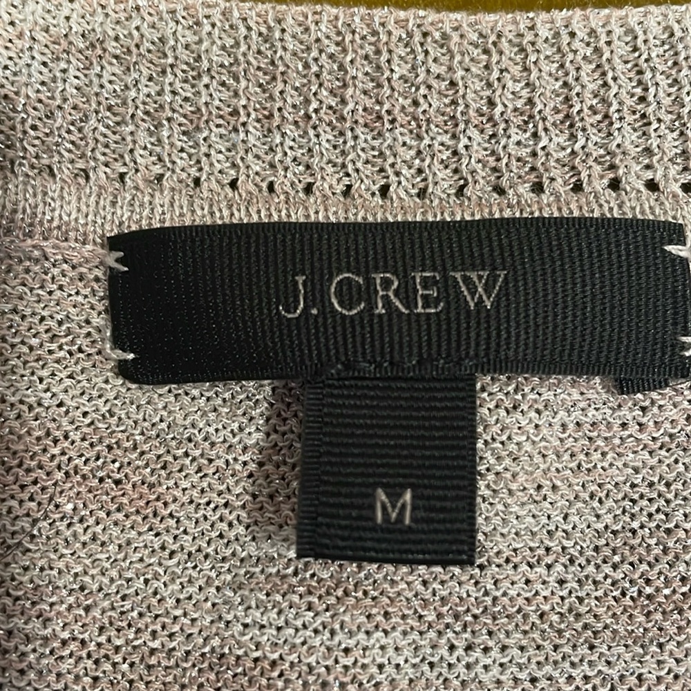 Lightweight Metallic Thread Sweater - image 2